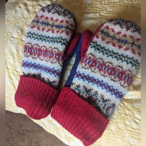 Handcrafted Sweater Mittens